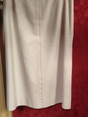 Etcetera Beige and  Color-Block Skirt